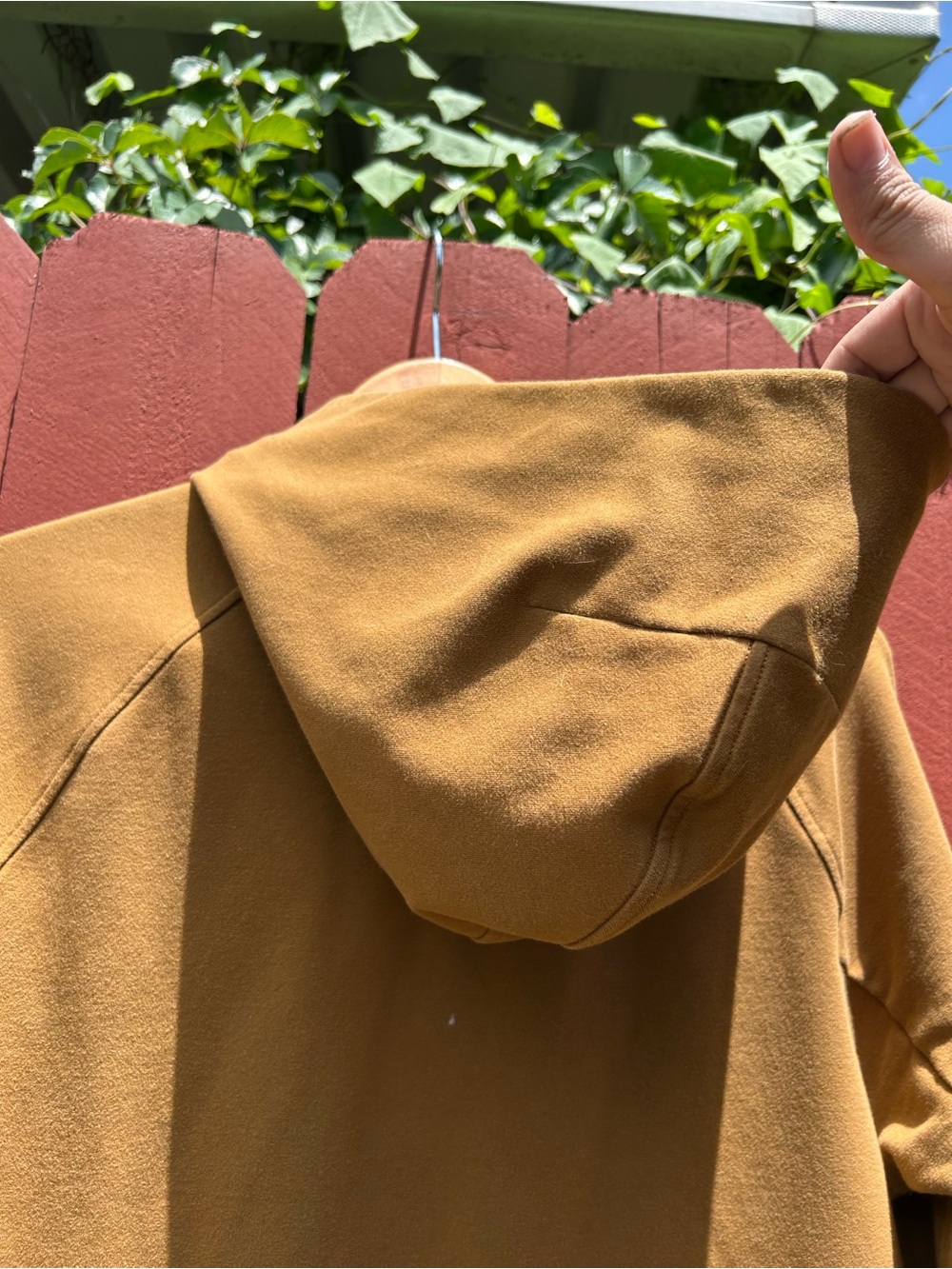 Lululemon City Sweat Pullover Hoodie Gold Mustard Color Men’s Large - Picture 6 of 7